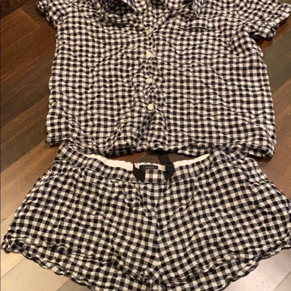 J. Crew Pajama Set